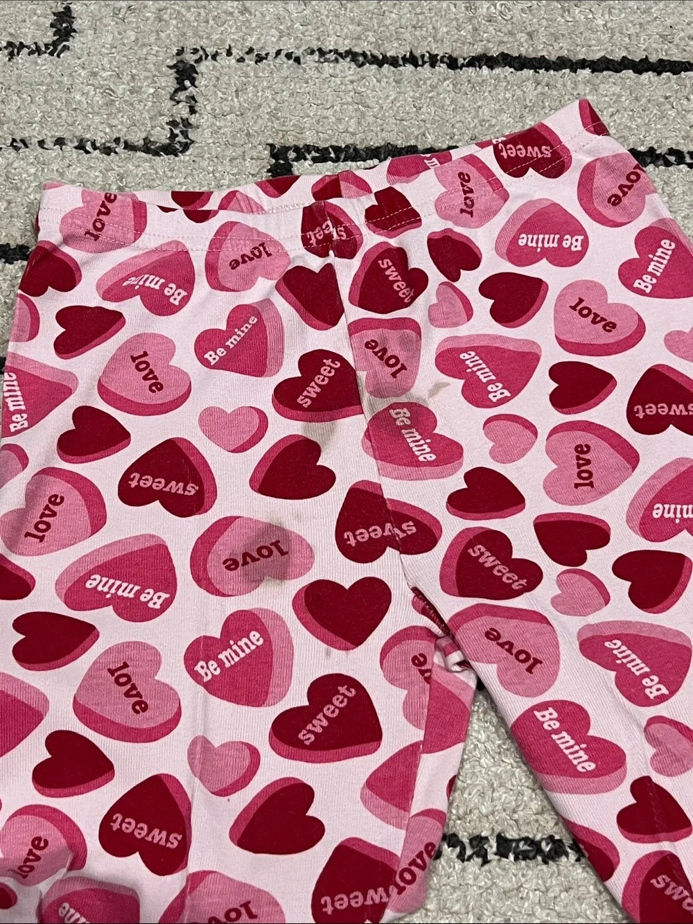 Gymboree valentines pj set